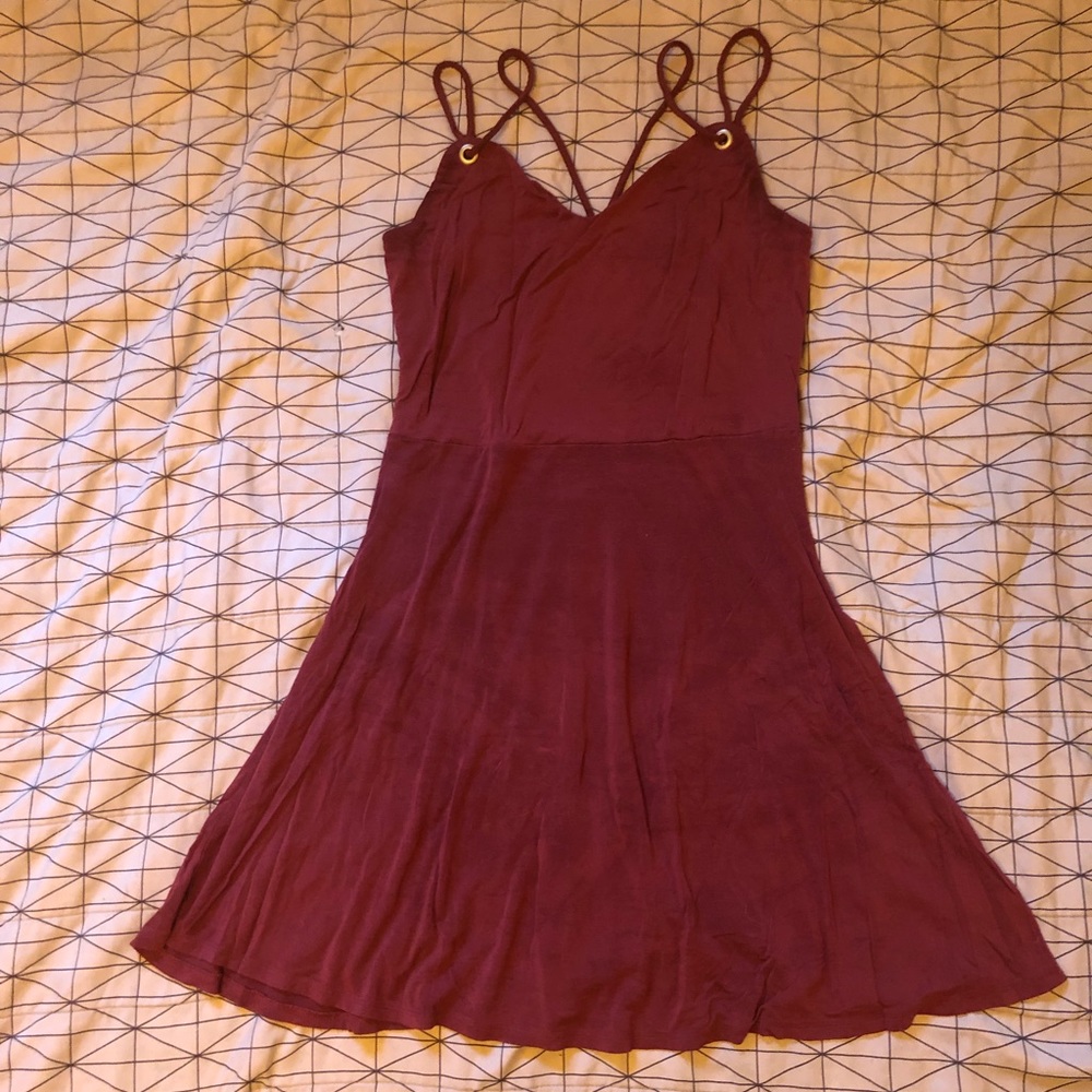 Garage fit and flare dress
